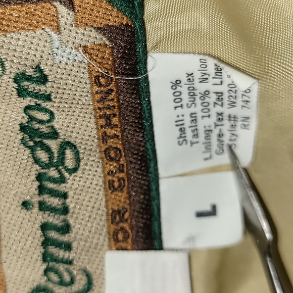 Vintage. Made In USA. Remington. Gore-tex. Chore- Coat. Men's Size Large - Picture 4 of 16